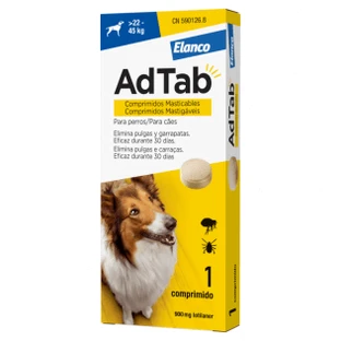 ADTAB 900 MG 1 KAUTABLETTE FÜR HUNDE (22-45 KG)