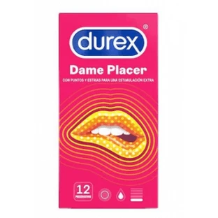 Durex Condoms Dame Placer, 12 units