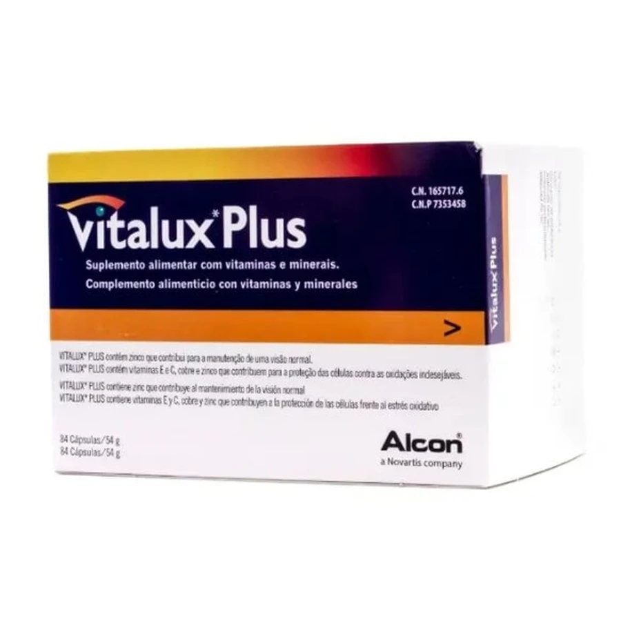 Vitalux Plus, 84 capsules