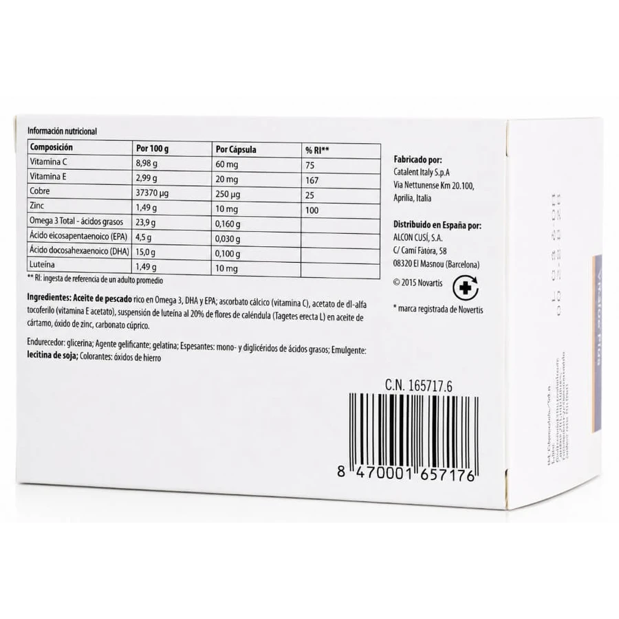 Vitalux Plus, 84 capsules
