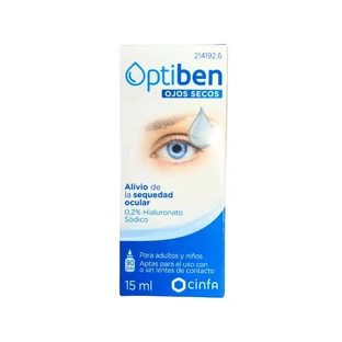 Optiben Droge Ogen 15ml