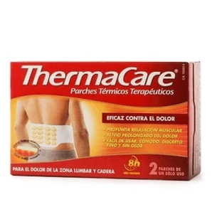 Thermacare Parche Termico Zona Lumbar Cadera 2 Parches