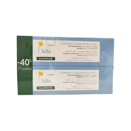 Klorane DUPLO Baby Wickel-Salbe 2 Tuben 2x100ml