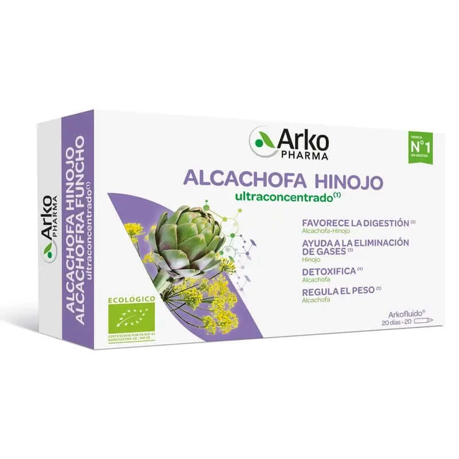Arko Artichoke Fennel 20 Ampoules
