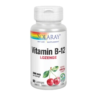 Solaray Vitamin B12 2000 mcg - 90 sublingual tablets