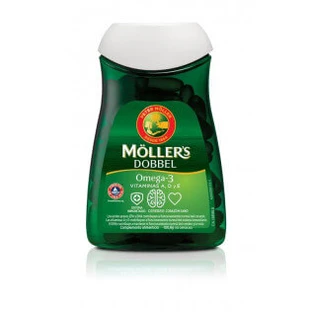 Möller's Dobbel Omega-3 112 Kapseln