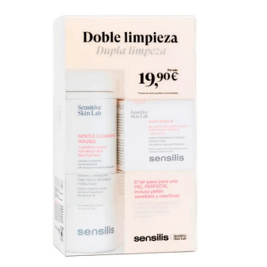 Sensilis PACK Dubbele Reinigingsmousse 200ml + Kalmerende Balsem 25ml