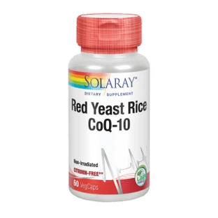Solaray Red Yeast Rice Plus Q10-60 VegCaps