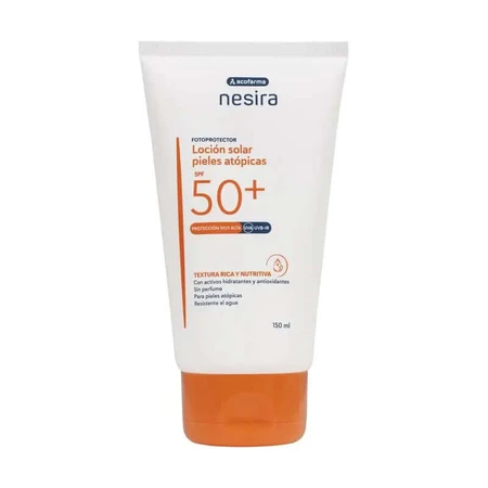 Acofarma Nesira Solar SPF 50+ Zonnemelk Atopische Huid 150 ml