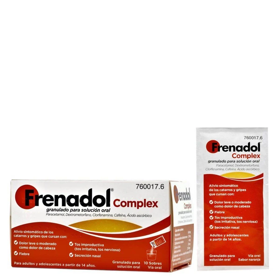 FRENADOL COMPLEX, 10 zakjes