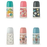 Suavinex Babyfles Prints Fysiologische Speen SX Pro, Medium flow 270ml
