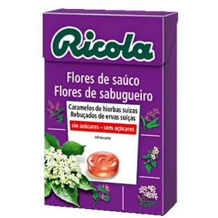 Ricola Suikervrij Vlierbloesemsnoepje 50g