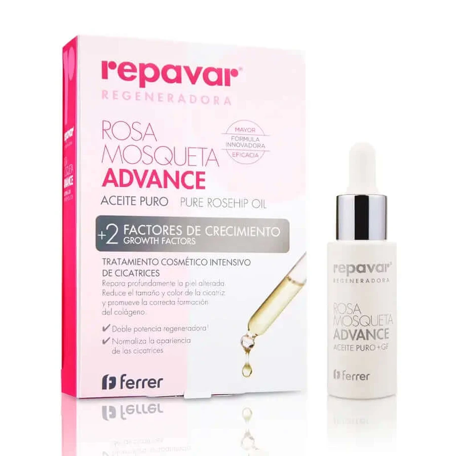Repavar ADVANCE Regenerating Rose Hip Oil, 15ml
