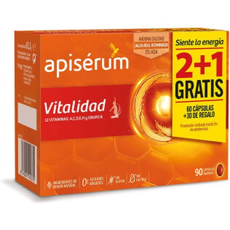Apiresum Vitamine 90 Caps PACK 3 maanden