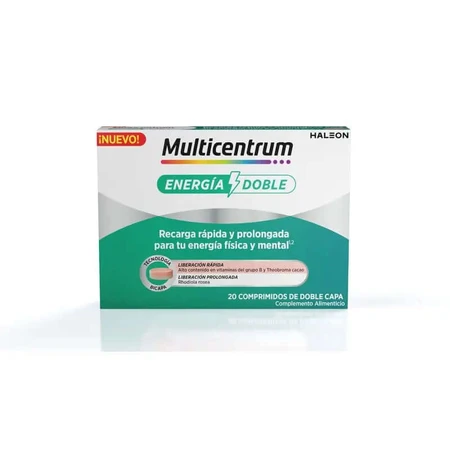 Multicentrum Energia Dubbel 20 tabletten