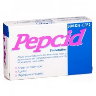PEPCID 10 MG 12 COATED TABLETS