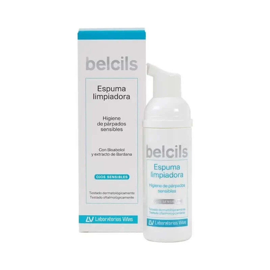 Belcils Ooglid- en Wimperreinigingsschuim, 50 ml