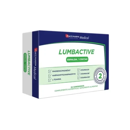 Forte Pharma Lumbactive Back 20 Tablets