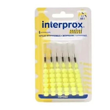 Vitis Interprox Mini Geel 6u