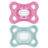 MAM Chupete Comfort Silicona 3-12M Verde/Rosa 2u