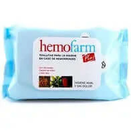 Hemofarm Plus Hemorrhoid Hygiene Wipes, 60 units