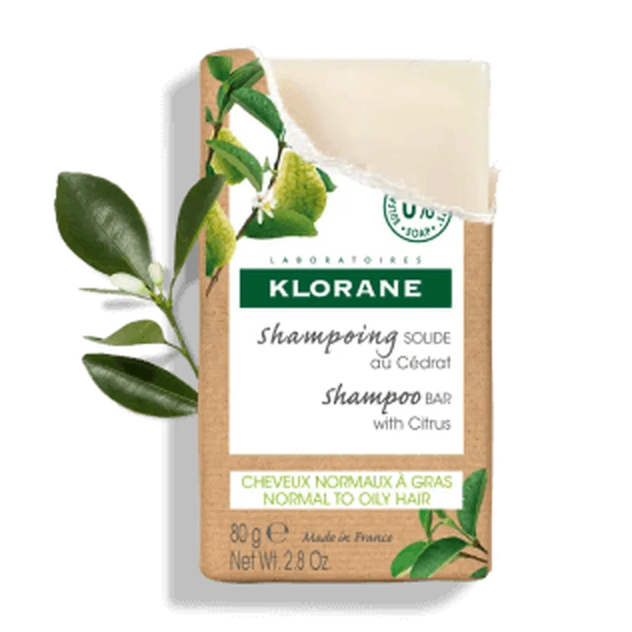 Klorane Citron Solid Shampoo