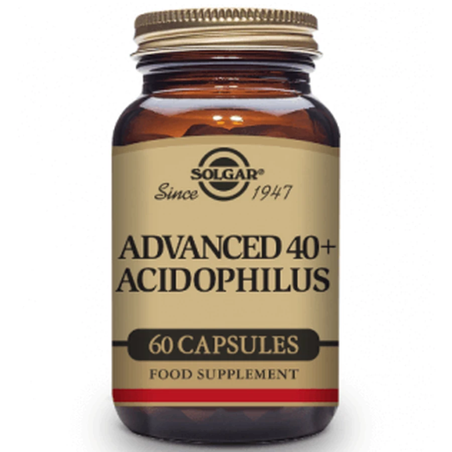 Solgar Advanced 40+Acidophilus Advanced, 60 capsules