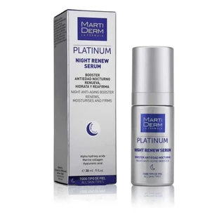 Martiderm Platinum Night Renew serum, 30 ml