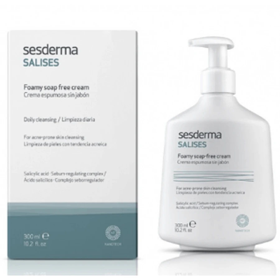 Sesderma Salises Crème moussante sans savon, 250ml