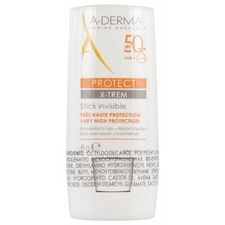 Aderma Protect X-Trem Onzichtbare Stick SPF50+ 8 g