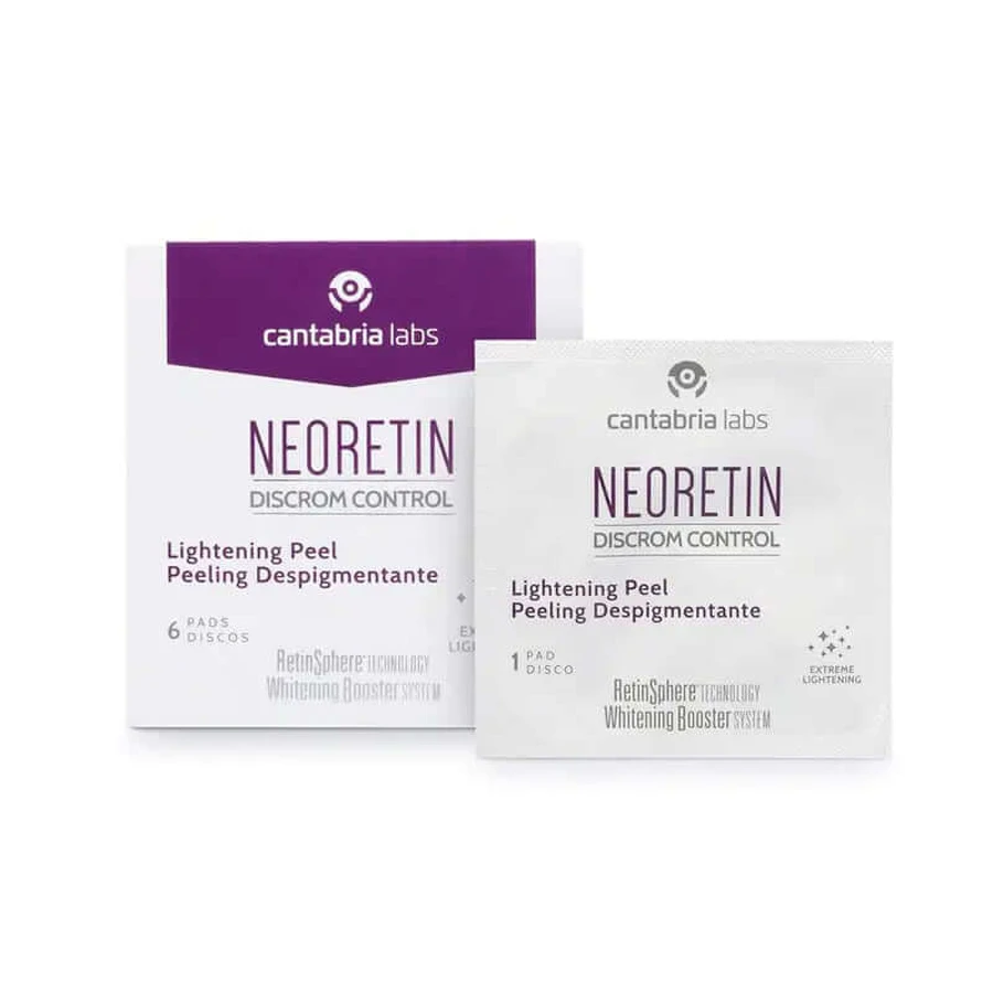 Endocare Neoretin Discrom Control Depigmenterende Peeling, 6 schijven X 6 ml