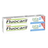 Fluocaril DUPLO Junior 6-12 jaar Kauwgom smaak, 2x75ml
