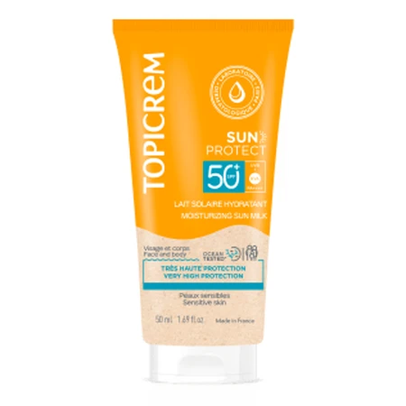 Topicrem Sun Protect Moisturizing Sunscreen Milk SPF 50+, 200ml