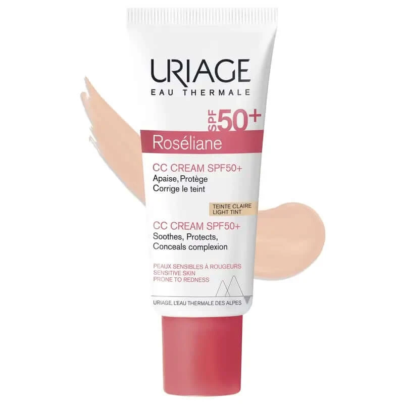 Uriage Roseliane CC Crème SPH50+ Lichte Tint 40ml