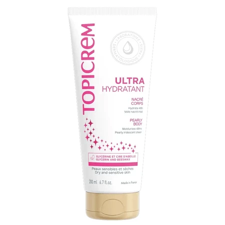 Topicrem Ultra Hydraterende Emulsie Parelmoereffect 200ml