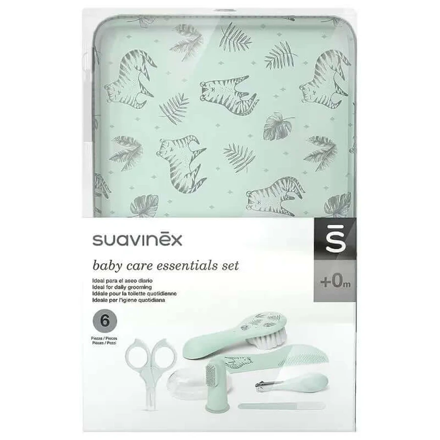 Manicure set Suavinex green