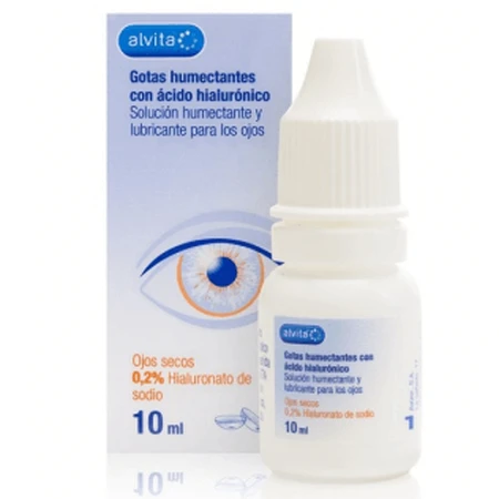 Alvita krople nawilżające z kwasem hialuronowym 10ml: ceny i cechy