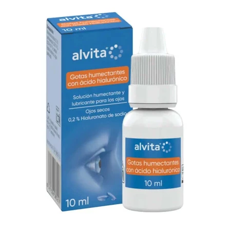 Alvita krople nawilżające z kwasem hialuronowym 10ml: ceny i cechy
