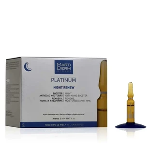 Martiderm Platinum Night Renew Ampoules, 30Us x 2ml