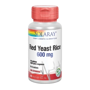 Solaray Roter Hefereis 45 VegCaps