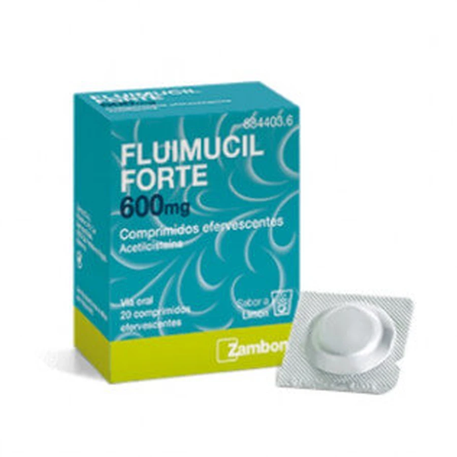 FLUIMUCIL FORTE 600 MG 20 BRUISTABLETTEN