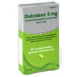 DULCOLAX BISACODYL 5 MG 30 MAAGSAPRESISTENTE TABLETTEN