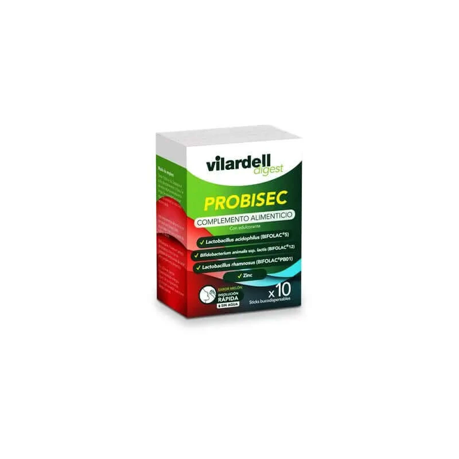 Vilardell Spijsvertering Probisec 10 Stokjes