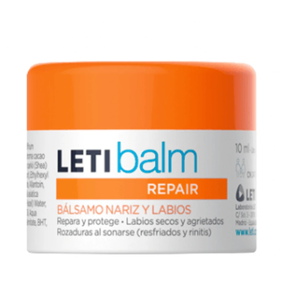 Letibalm PEDIATRIC Balsam regenerujący do nosa i ust, słoiczek 10 ml: ceny i cechy