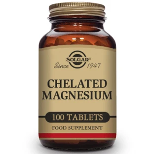 Solgar gecheleerd magnesium, 100 tabletten