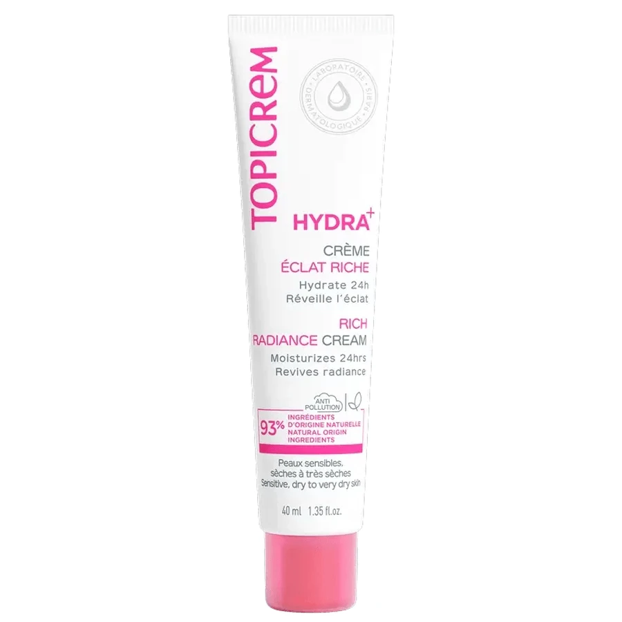 Topicrem Hydra+ Crema Hidratante Iluminadora Rica 40ml