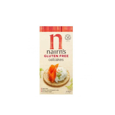 Gluten-free wholegrain oatcakes, 213 g, Nairn's