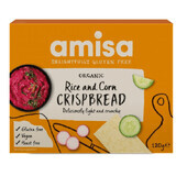 Bio-Reis-Mais-Knäckebrot, 120g, Amisa