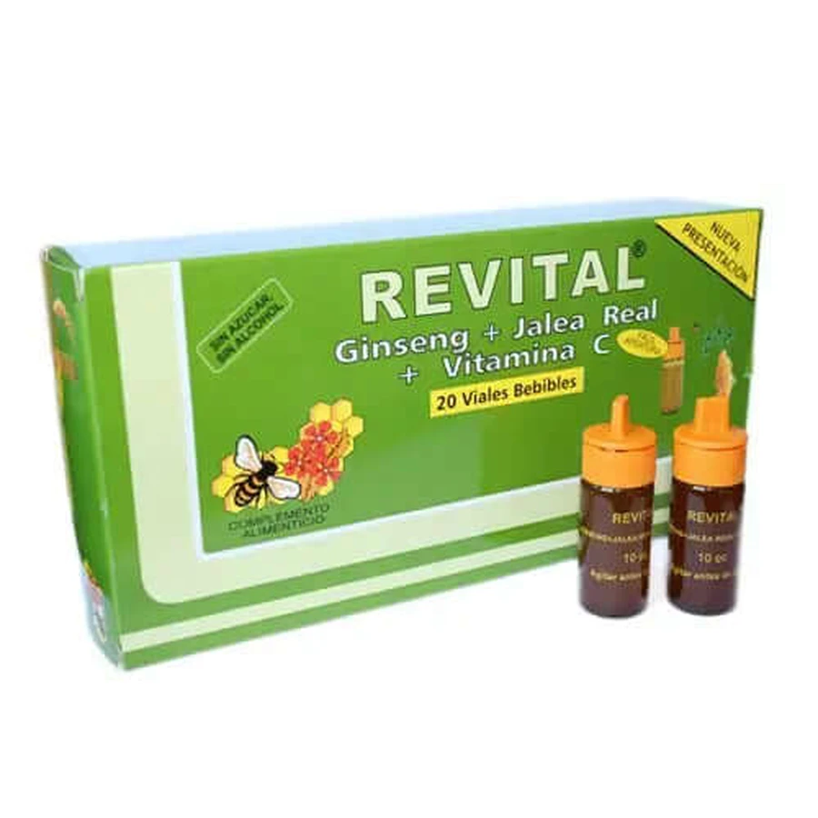 Revital Ginseng + Jelly + Vitamins 20 Vials