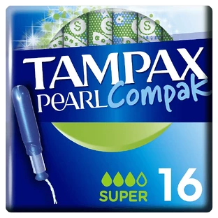 Tampax Perle Compak Super 16u